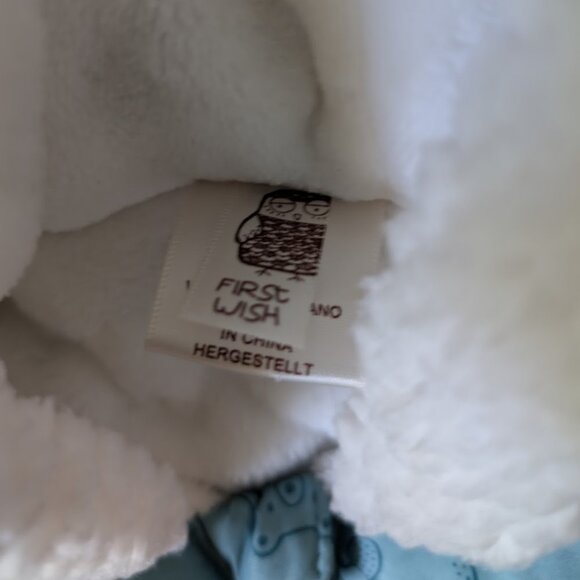 First Wish Infant Snow Suit 9-12 Months Baby Winter Outerwear Hooded One-Piece - Picture 6 of 6